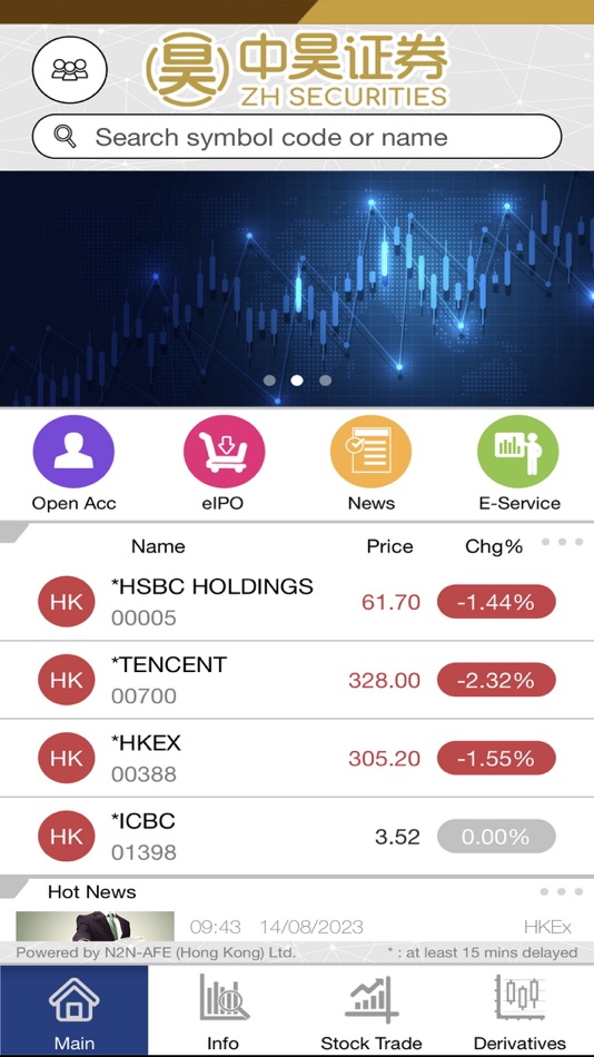 #1. ZH Sec (iOS) 由: 中昊证券有限公司