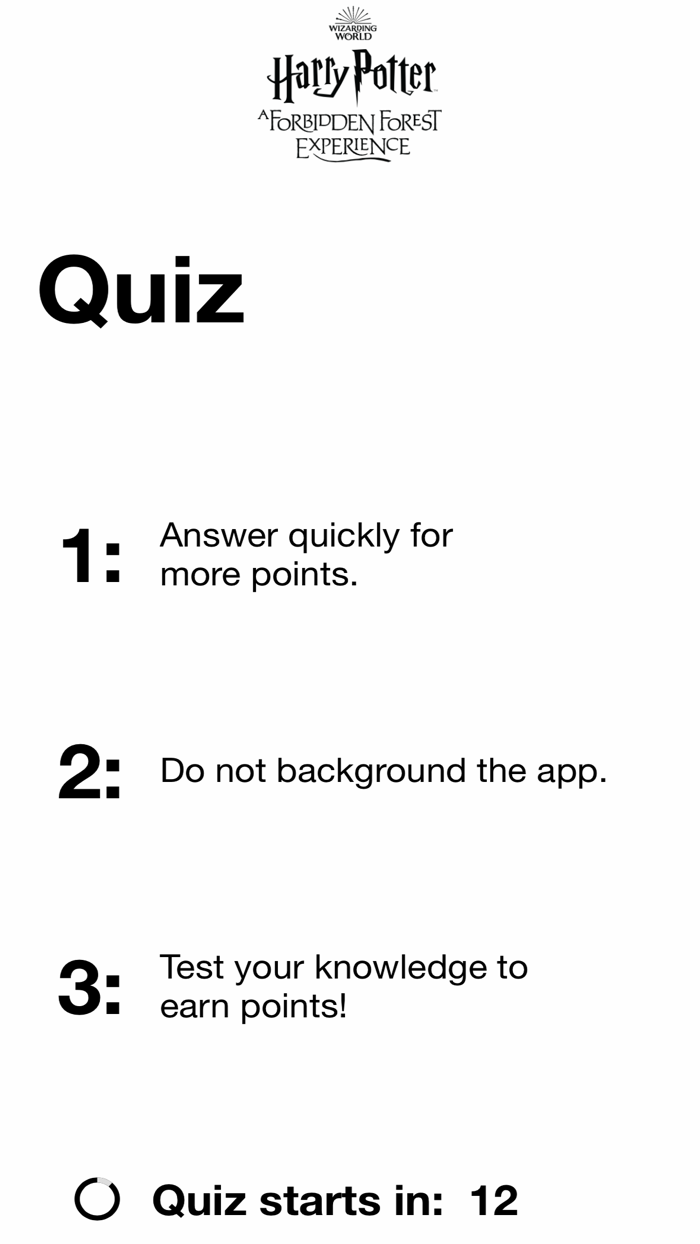 HP Forbidden Forest Experience