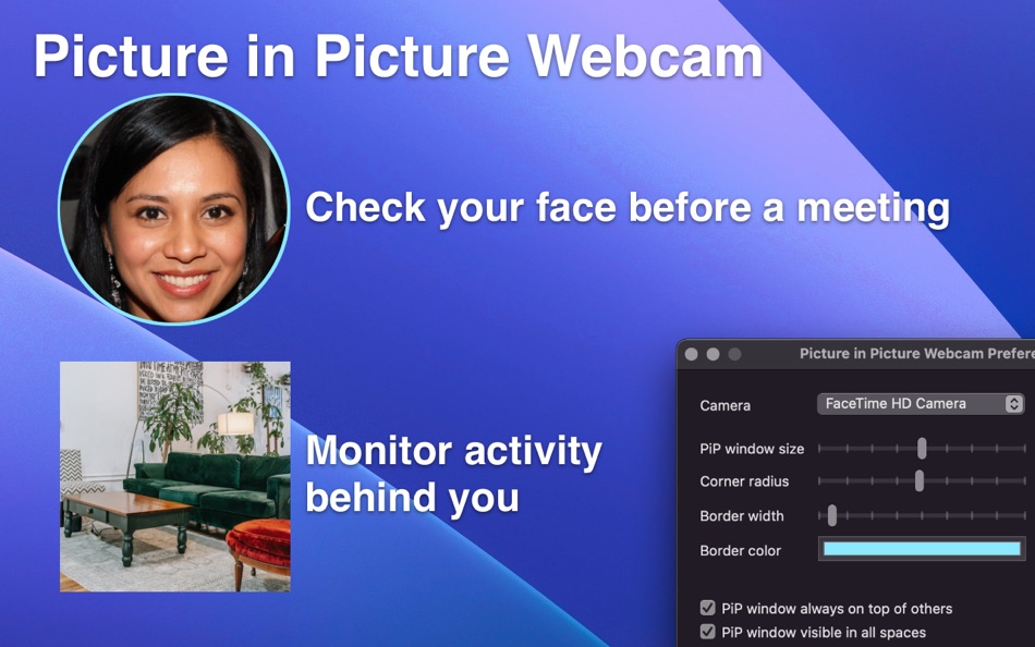Picture in Picture Webcam - 1.0 - (macOS)