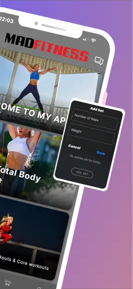 Game screenshot MADFITNESS APP apk