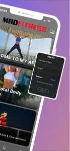 MADFITNESS APP screenshot #2 for iPhone