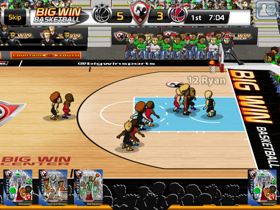 Big Win Basketball iPad app afbeelding 1