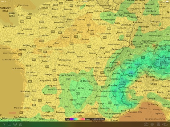 Screenshot #6 pour MyRadar Mateo Radar Prévisions