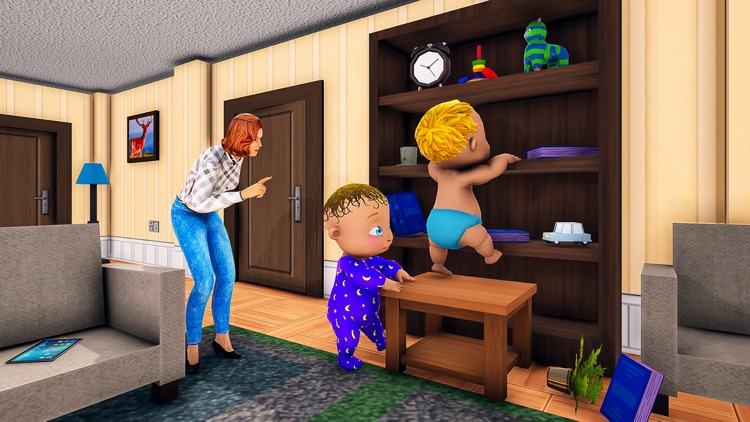 Twin Babysitter Daycare Sim 3D