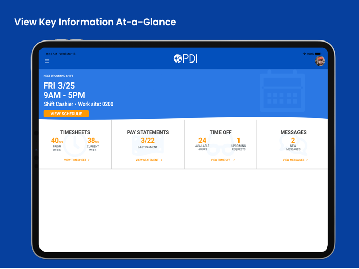 PDI Employee Self-Service