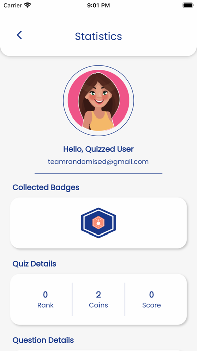 Quizzed Screenshot