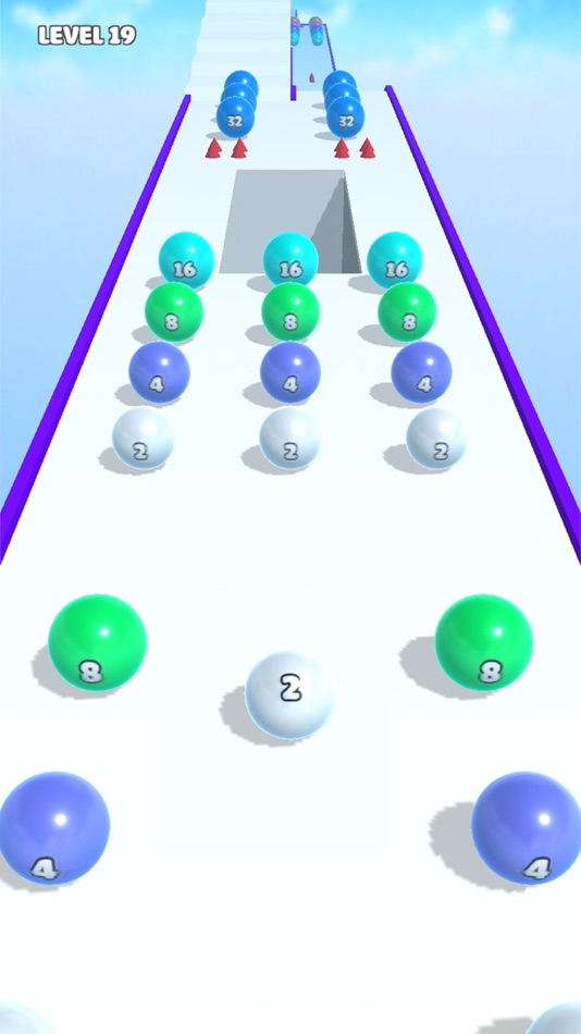 #1. Ball Merge 2048 (iOS) 由: Tran Thanh Tung