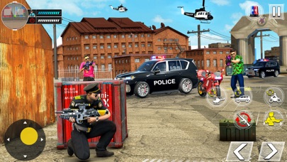 US Police Moto Bike Car Chase Screenshot