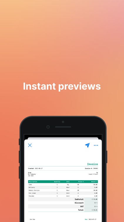DingVoice - Invoice Generator