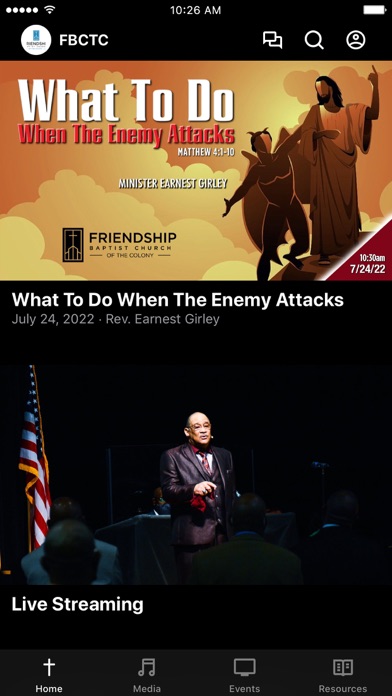 Friendship Baptist Church- TC Screenshot