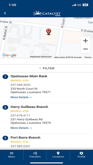 Catalyst Bank Screenshot
