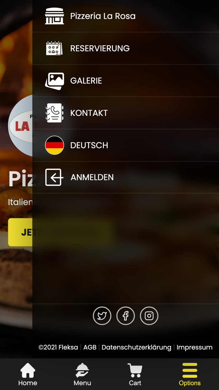 Pizzeria La Rosa Mörf.