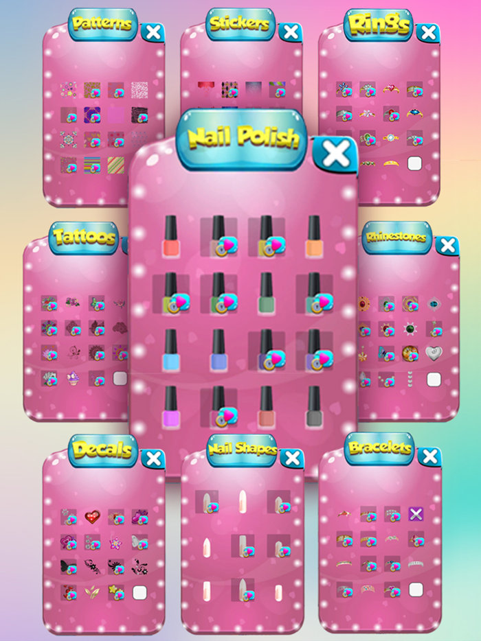 Nail Salon Art Manicure Games