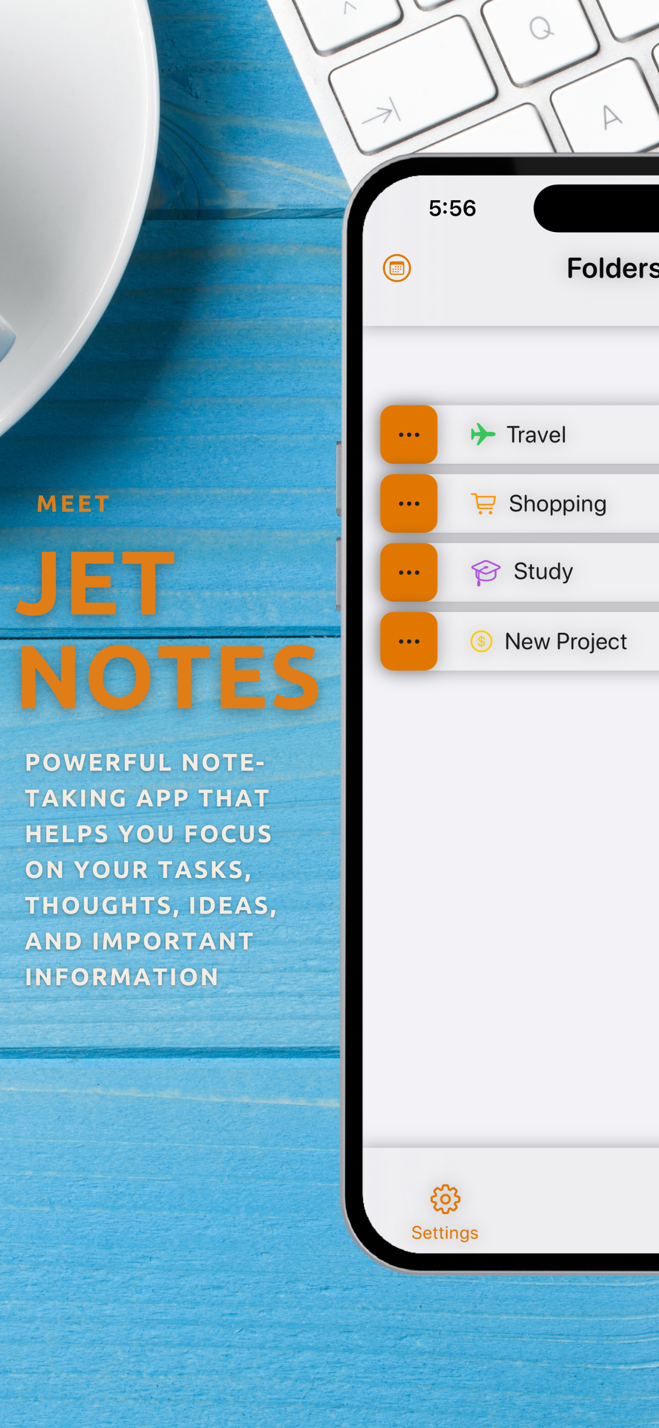 JetNotes: Notes Organizer