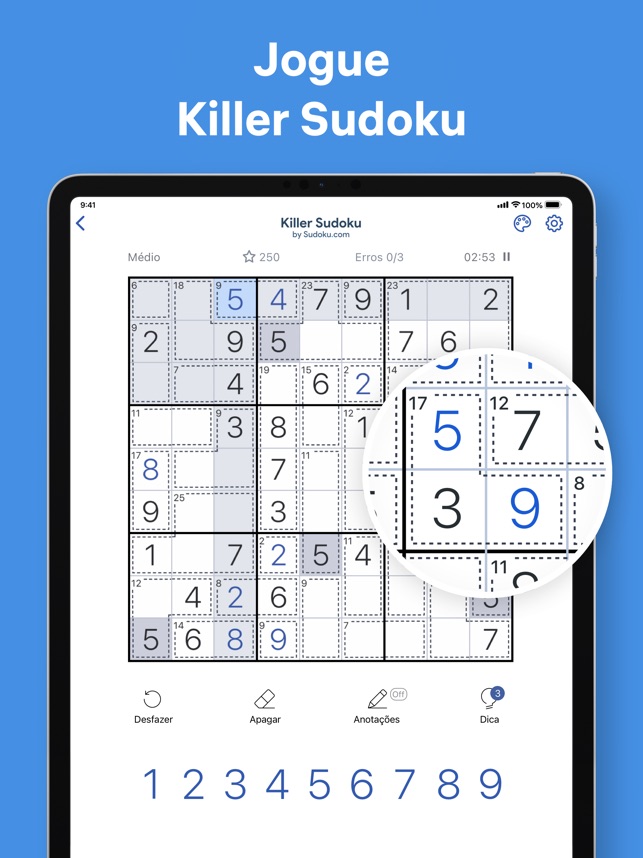 Killer Sudoku por Sudoku.com na App Store