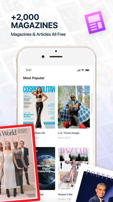 WorldPlus:Interactive Magazine Screenshot