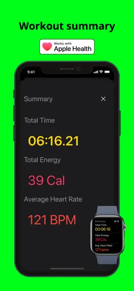 Game screenshot Workout Live (for Watch) apk