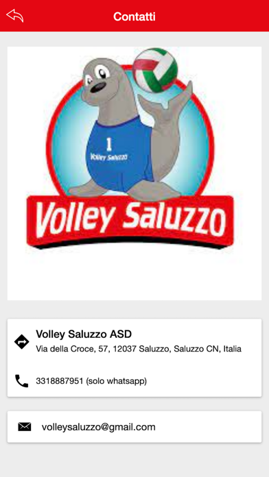 Volley Saluzzo asd Screenshot