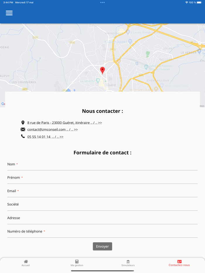 ZandM Conseil Comptable à Guéret