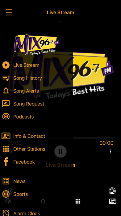 MIX 96.7 Screenshot