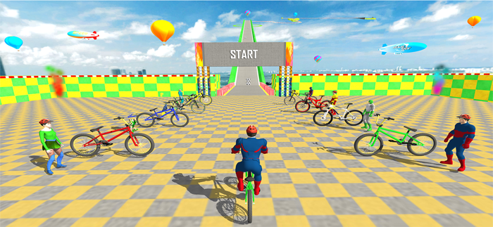 Bicycle Stunt Racing Games 3D