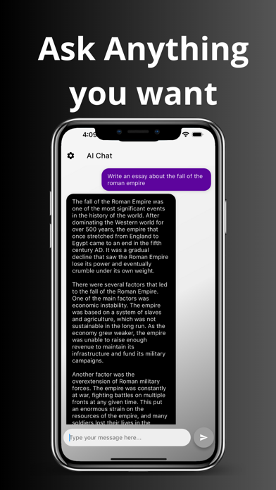 Genius. Chat with AI Bot Screenshot