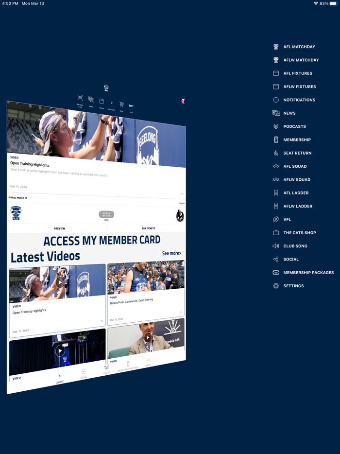 Geelong Cats Official App