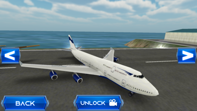 Airplane flight simulator 3 Screenshot