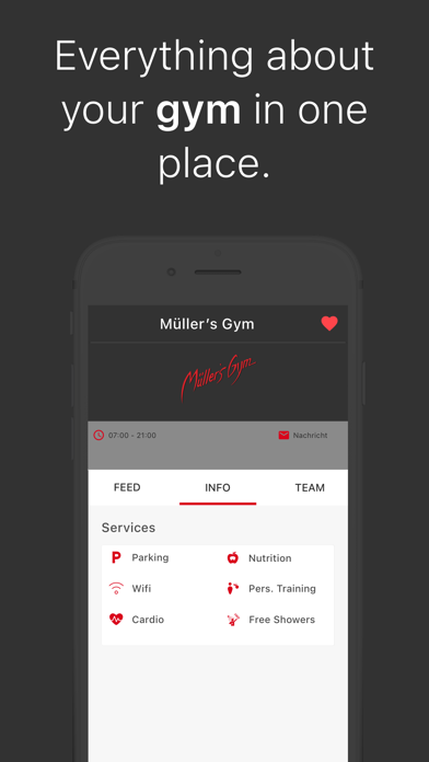 Müller's Gym Training Screenshot