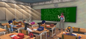 Anime School Life Simulator screenshot #5 for iPhone