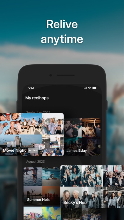 Reelhop, The social camera app screenshot-4