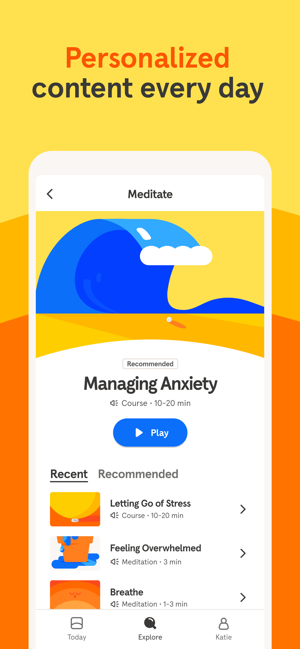 ‎Headspace: Sleep & Meditation Screenshot