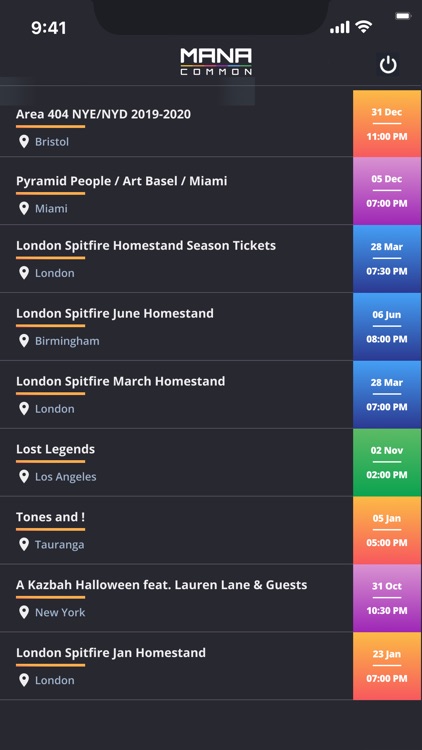 Mana Tickets Checkin