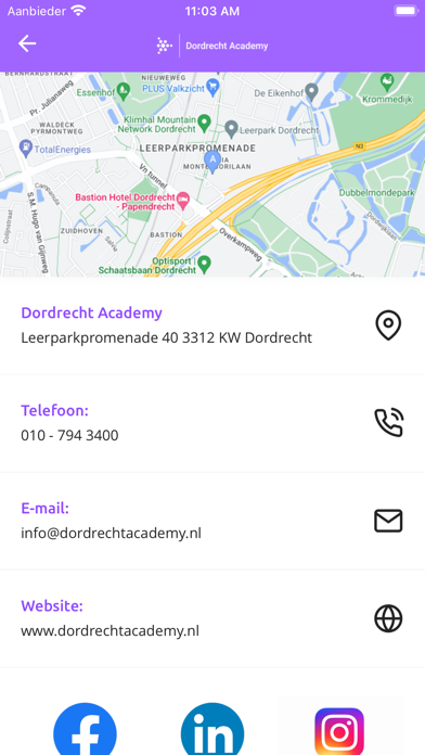 Dordrecht Academy Screenshot