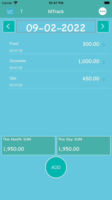 Track Month Screenshot