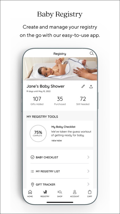 Pottery Barn Kids Shopping Screenshot