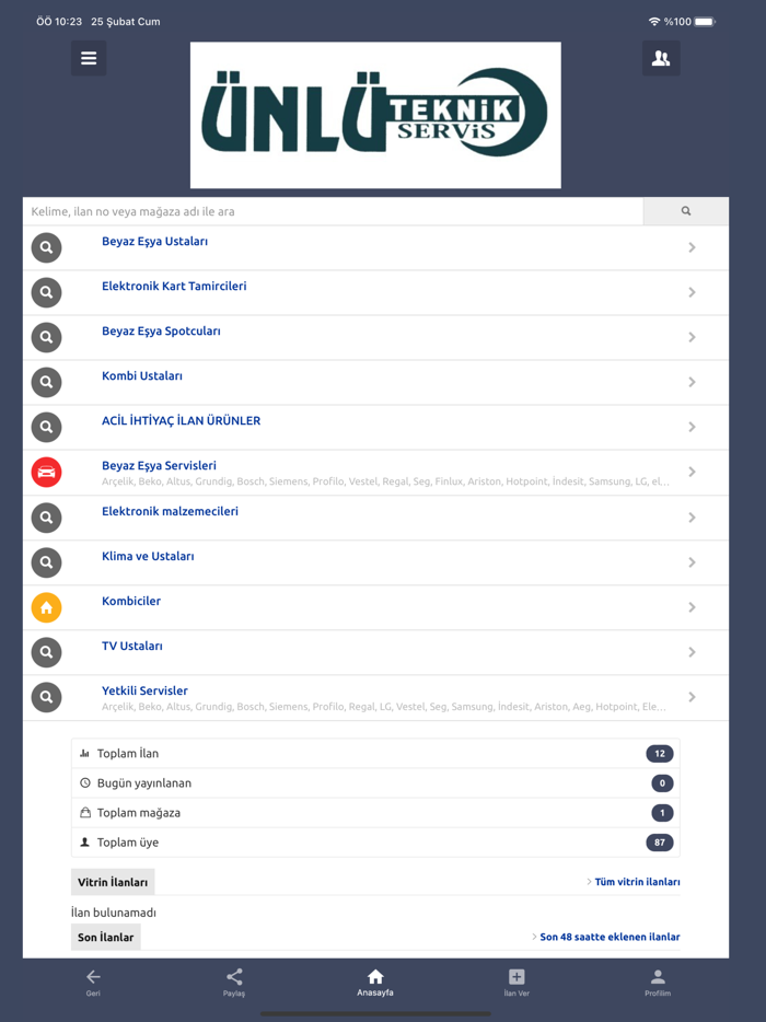Ünlü Teknik Servis