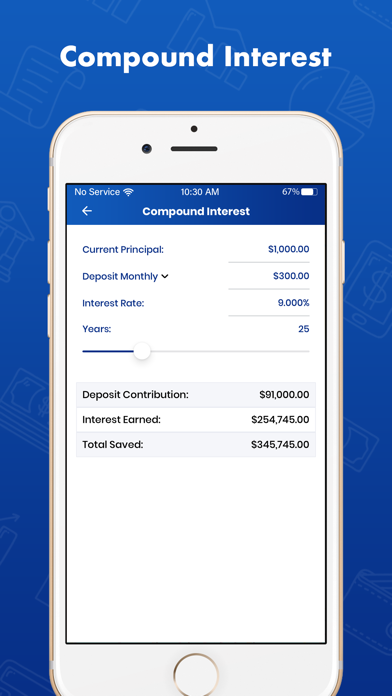 Personal Finances Screenshot