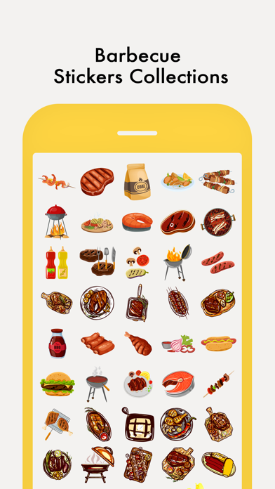 Barbecue Love Stickers Screenshot