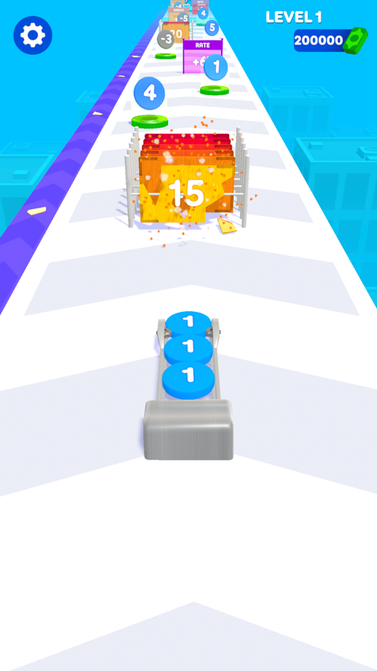 #4. Puff Up Run (iOS) 由: Yeapp Yazilim Anonim Sirketi