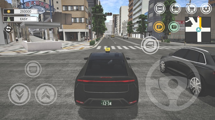 Japan Taxi Simulator : Driving screenshot-6