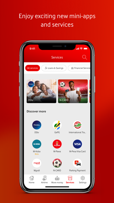 M-Pesa Tanzania Screenshot