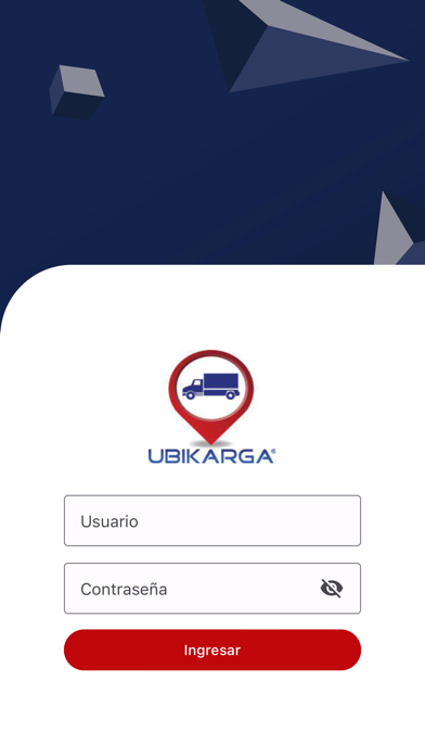 Ubikarga Cliente Screenshot