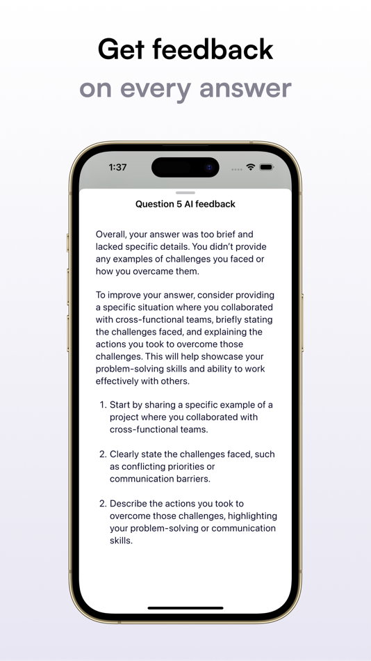 #4. Interviewer: Practice Partner (iOS) 由: Brian Cooley