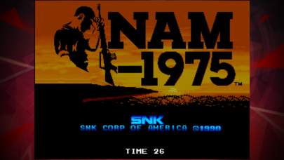 Screenshot from NAM-1975 ACA NEOGEO