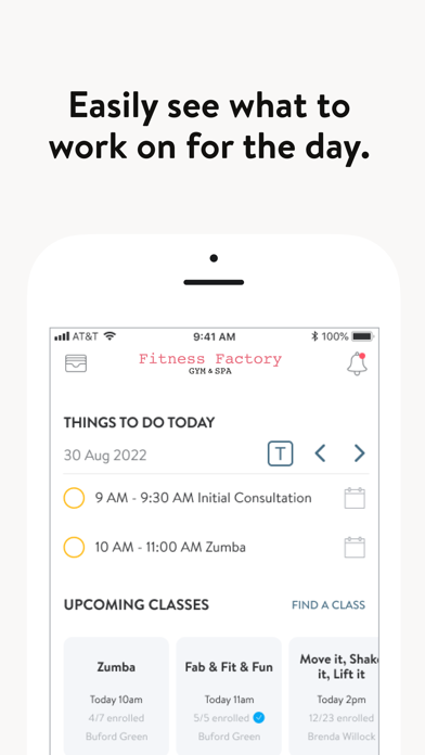 Fitness Factory Gym and Spa Screenshot