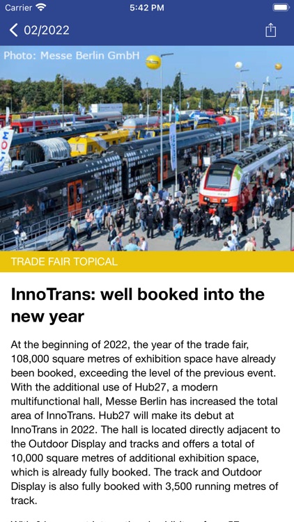 InnoTrans Report