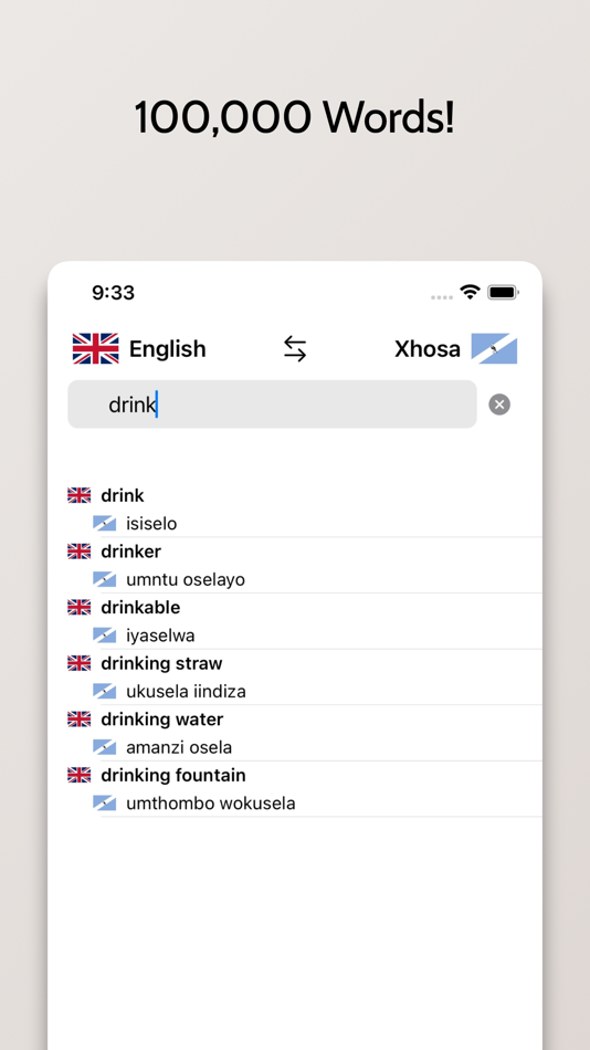 #3. Xhosa-English Dictionary (iOS) 由: FB PUBLISHING LLC
