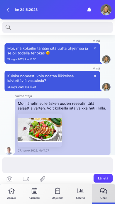 Impulssi Valmennus Screenshot