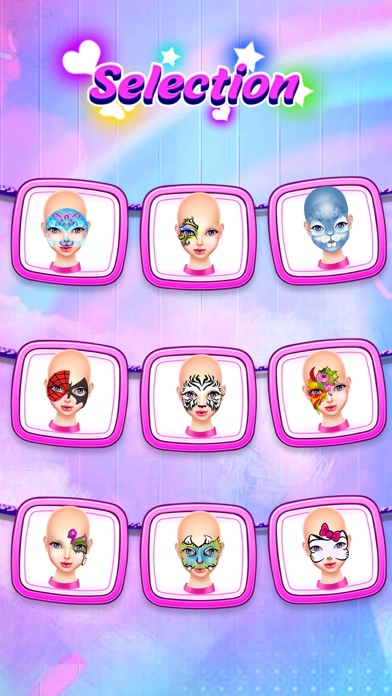 Face Paint Games! Makeup Girls Screenshot